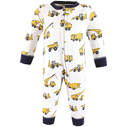 Image of Hudson Baby Baby Cotton Union Suit, 3 Pack