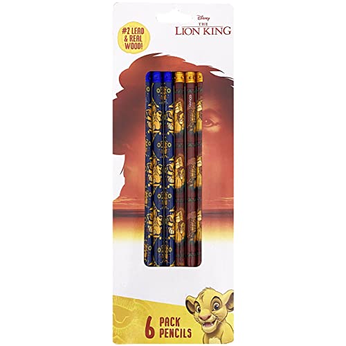Peachtree Playthings Disney The Lion King 6-Pack Pencils Cover