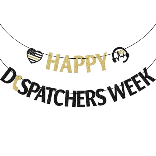 FOZEE Happy Dispatchers Week Banner, NO DIY