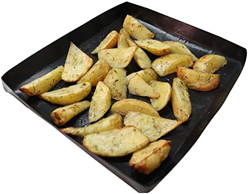 Firsmat Solid PTFE Cooking Basket For Speed Ovens,Quick Oven Basket Tray For Chips Chicken Wings Sub Roll Bread Heating Non Stick PTFE BBQ Tray by Firsmat - Image 8