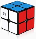 Qiyi Qidi Speed Cube 2x2- Smooth Bright-Light Sticker(Classic Colors) - 2x2x2 Puzzles Toys, The Most Educational Toy to Effectively Improve Child's Concentration and responsiveness.