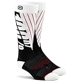 Thick Comfort MX Sock Black/White by 100%