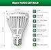 SANSI 250W Equivalent LED Grow Light Bulb, PAR25 30W 5000K+660nm Full Spectrum Grow Bulb for Indoor Plants, 25,000 Hours Lifespan Plant Lights with E26 Base