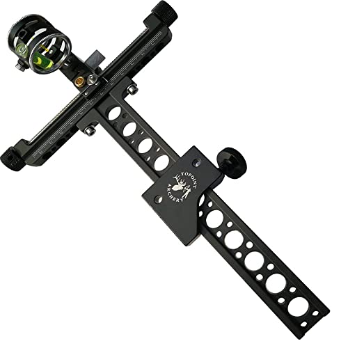 Target Bow Sights 1 Pin Compound and Recurve Bow Sight with Micro Adjust