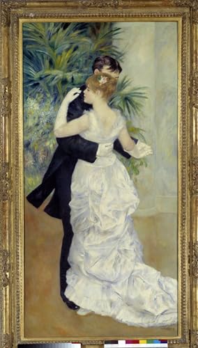 Peinture de Pierre Auguste Renoir tableau la danse toile 60x90cm pour mur