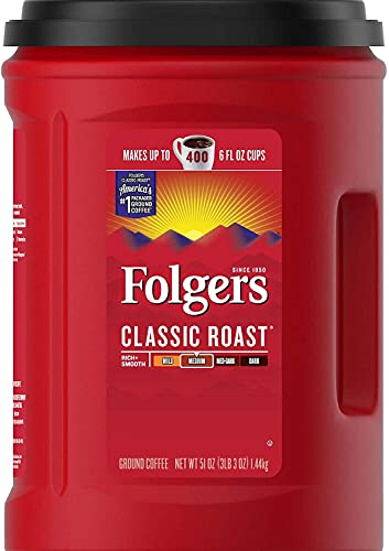 Image of Folgers Classic Roast Ground Coffee , (#), 48 oz