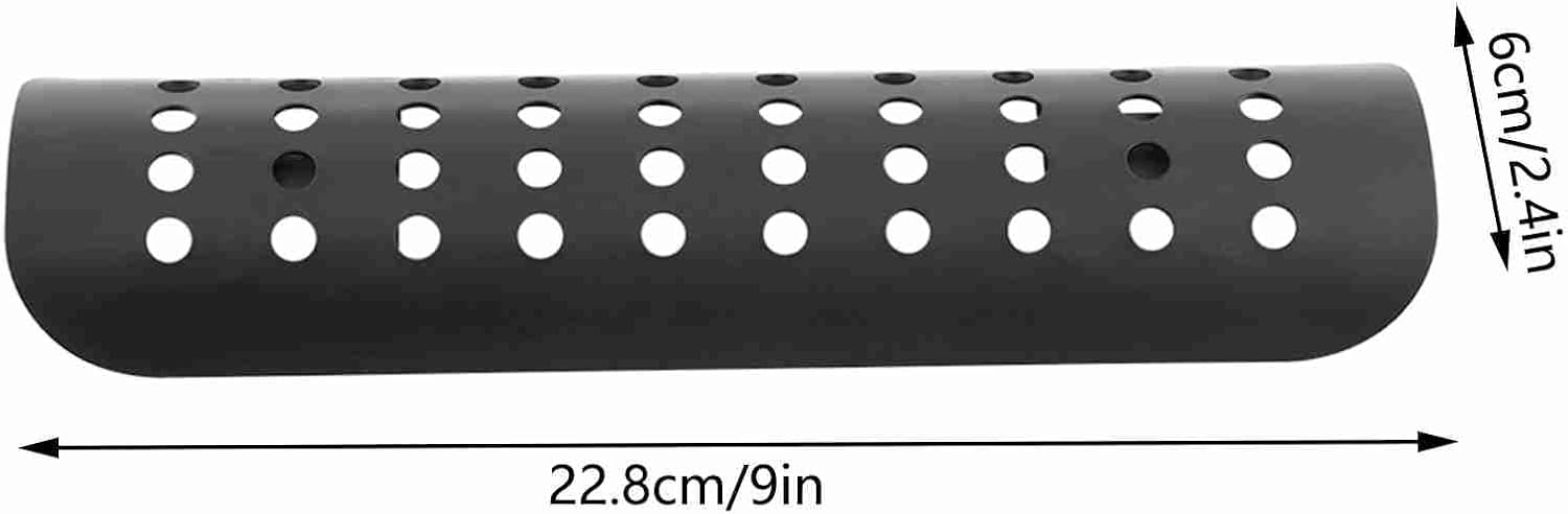 Qiilu Universal Motorcycle Heat Pipe Motorcycle Guard Muffler for Motorcycle Pipe Cover Protector for BWM