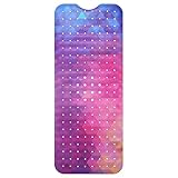 Reetual Bathtub Mat Non Slip Bath Mats for Bathroom. Kawaii Bath Mat. 40x16in Extra Long Bath Mat fo