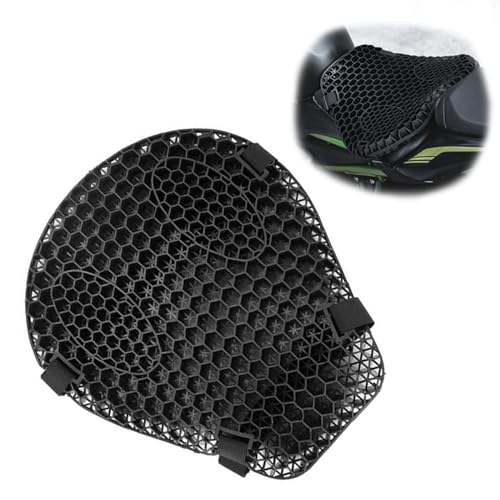 Funda de asiento para Kawasaki Ninja 400 cojín antideslizante negro