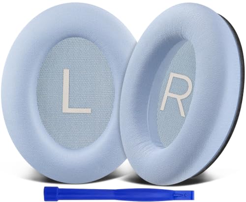 Image of SOULWIT Earpads for Bose (QC45 /QC SE /QC Wireless) - Moonstone Blue | for (QuietComfort 45 /Quiet Comfort SE /Quiet Comfort Wireless) Over-Ear Headphones