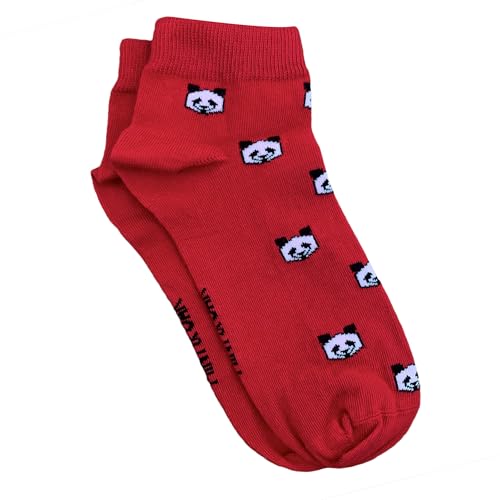 Image of Mint & Oak Men Ankle Socks, Printed Funky Socks, Cotton Unisex Ankle Length Sock, Odour Free Socks - Pack of 1