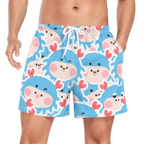 Bañador de secado rápido con cordón ajustable y diseño de cangrejo