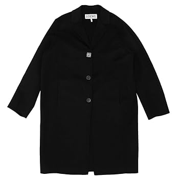 美品 LOEWE ロエベ アナグラムストライプ フーデッドジャケット 36 Amazon | [ロエベ] コート アナグラム ダブルフェイス ブラック