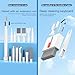 DAPOWER 32-in-1 Keyboard Cleaning Kit for MacBook Laptop Computer, Earbud Cleaner Kit for Airpod Earphones, Multi-Function PC Electronic Cleaner Kit for iPhone Cell Phone Camera (Black)