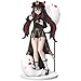 Produktbild WANSHI Genshin Impact Figuren, Hu Tao Anime Figur, 18,5 cm / 7,3 Zoll PVC Action Statue Modell Spielzeug Cartoon Puppen Desktop Ornamente