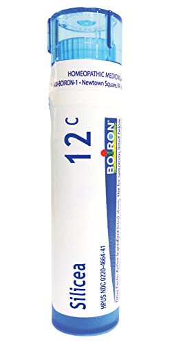 Boiron Silicea 12C Homeopathic Medicine for Fatigue - 80 Pellets