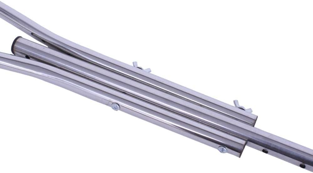 Muletas para Adultos Muletas para Las Axilas para Altura Ajustable Muletas para Las Axilas Bastones para Caminar Bastón Viejo Telescópico De Acero Inoxidable, Grande para Adultos y Adolescen