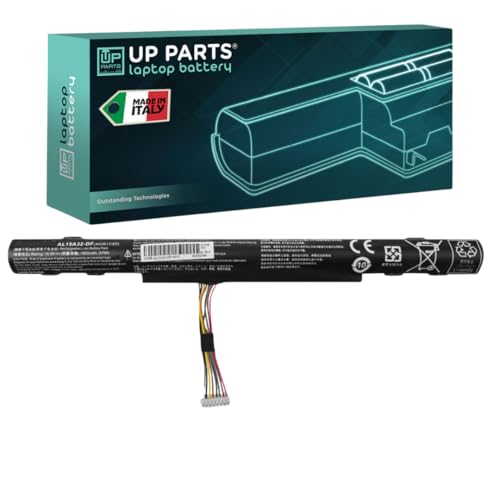 UP PARTS Batteria Compatibile con Acer AL15A32 (4ICR17/65) 14,8V 2500mAh 37Wh per Laptop Notebook Aspire E5-473A E5-473G E5-474G F5-572G E5-573 E5-573G E5-573T E5-574 E5-574G E5-752G E5-772 E5-772G