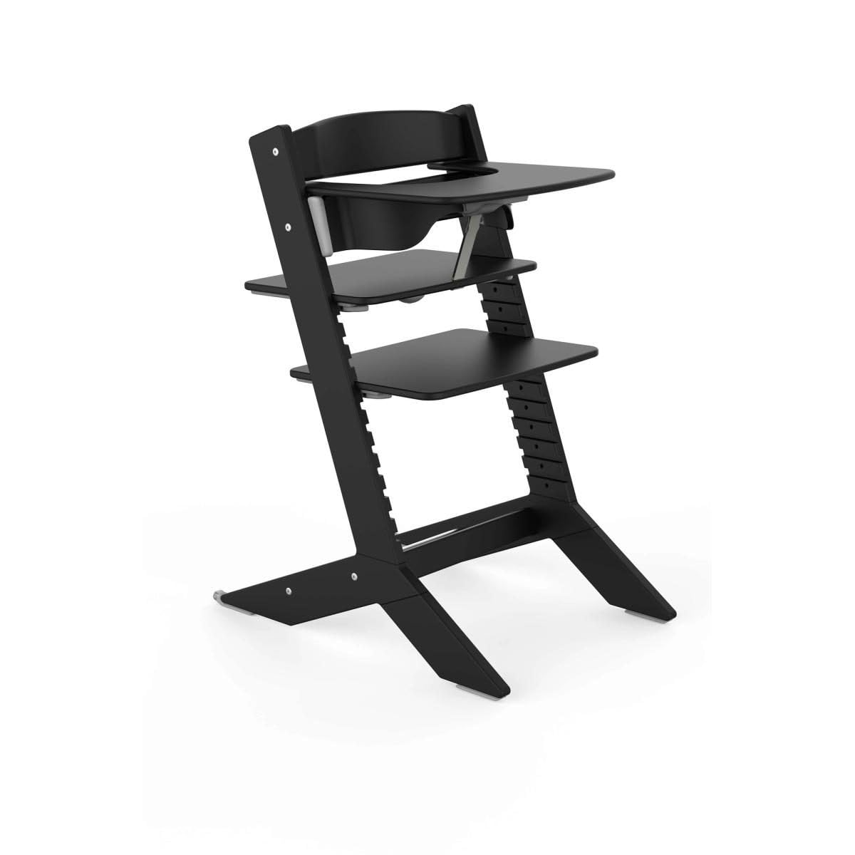 Geuther Tablette pour chaise haute NALA - fixation clic, hêtre - Noir