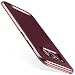 Galaxy S8 Plus Case, TORRAS 2 in 1 Hybrid Anti Fingerprint Slim Fit Soft TPU Cover with Hard Plastic Bumper Scratch Resistant Phone Case for Samsung Galaxy S8 Plus, Burgundy/ Rose Gold Edge