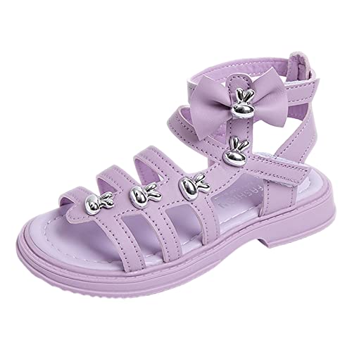 Girls Sandals Children Shoes High Top Flat Sandals Roman Sandals Big Children Summer Sandals Girls Slippers Size