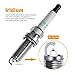 QYL Set of 4 Iridium Spark Plugs Replaces# DILKAR6A11 9029 22401-JA01B