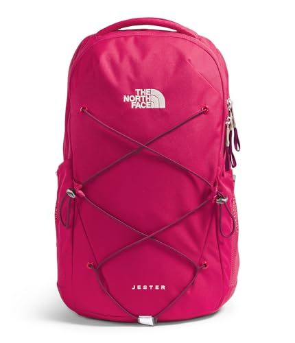 THE NORTH FACE Women's Jester Everyday Laptop Backpack | Commuter Travel Bag with Laptop Sleeve, Water-Repellent Finish, Spacious Compartment, Lali Guran/Rhododendron, One Size