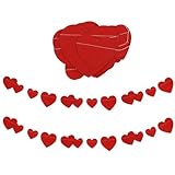 Pancarta de papel para fiestas: ideal para decorar fiestas de cumpleaños, shower, bodas, carnaval, día de san valentín, aniversario, etc., pancarta de papel colgante