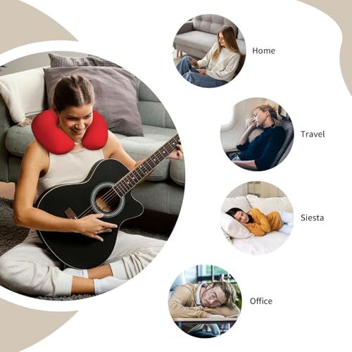 Almohada de viaje de espuma memory espuma tamaño único miniatura 7