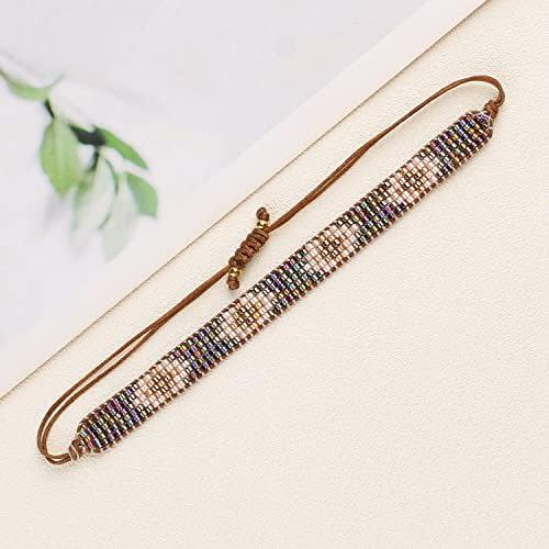 KELITCH Kristal Kralen Armbanden Hand Geweven Touw Strand Armbanden Mode Vrouwen Armbanden