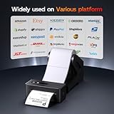 TATTMUSE Thermal Label Printer 4x6, Bluetooth Shipping Label Printer Machine for Parcels and Small Business, Compatible with Amazon, Shopify, Royal Mail, eBay, Support iOS, Android, Windows and Mac - Image 5