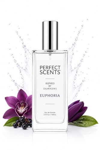 Image of Perfect Scents Fragrances, Inspired by Calvin Klein's Euphoria, Women's Eau de Toilette, CLEAN, Vegan, Paraben-Free, Phthalate-Free, Never Tested on Animals, 3.4 Fluid Ounces
