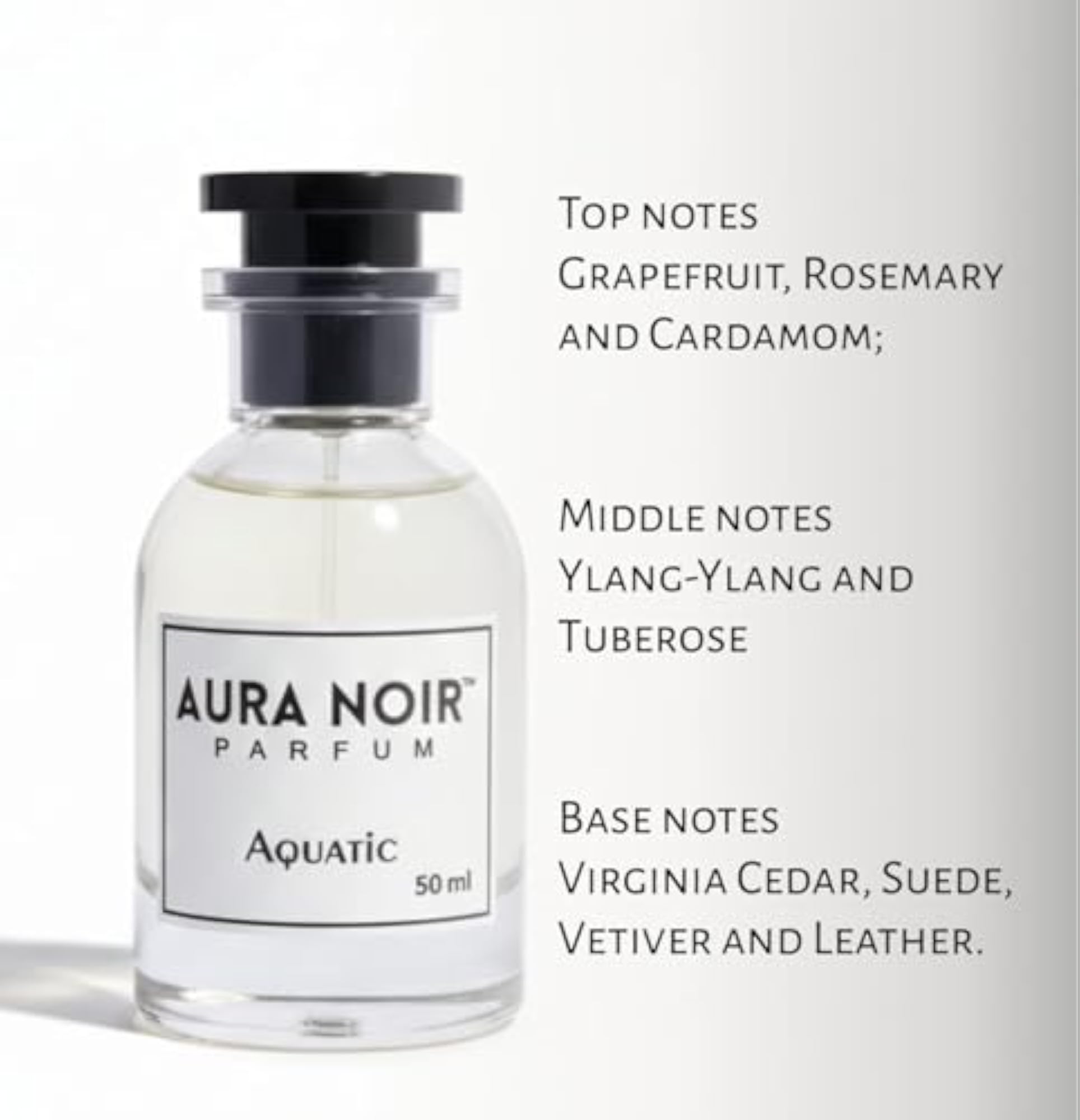 Aquatic Parfum, Long Lasting Perfume, 50ml