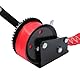 KATSU Tools Handseilwinde 1200lbs 544kg mit 10m Polyesterband, Robuste Winde für Anhänger, Auto, LKW und Notfallbergung 325921