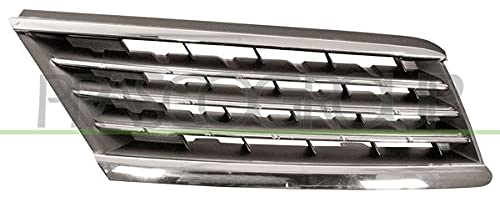 Rejilla delantera para Nissan Tiida Fastback PRASCO DS4602003 cromada 1