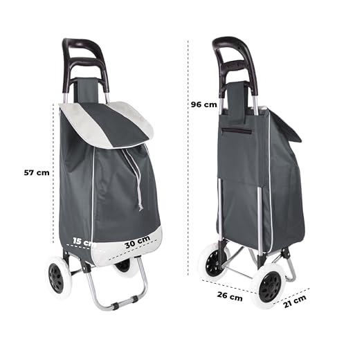 Catálogo de Carritos de la compra los 5 mejores. 8 Carritos de la compra marca Queen Sense (2)