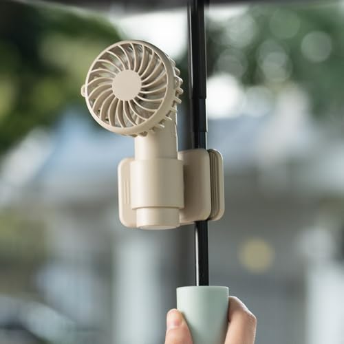ViSSKO 扇風機 クリップ ハンディファン ミニ 360°調節可能 USB-C充電式...