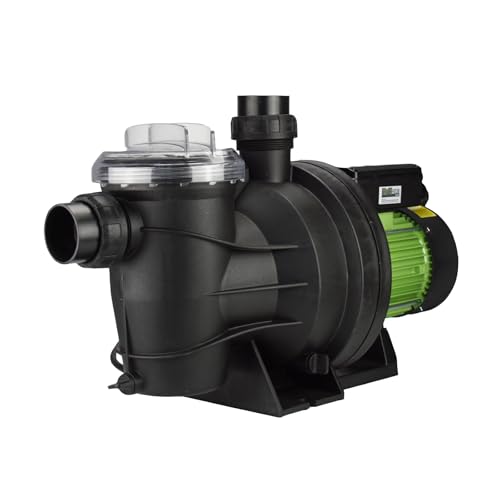 TRUTZHOLM Schwimmbadpumpe Poolpumpe Filterpumpe Umwälzpumpe Pumpe 550W 10.000 l/h oder 800W 15.000 l/h für Pools mit 30.000 Litern oder 45.000 Litern (800W / 15m³l/h)