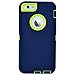 MAXCURY for iPhone 6 Case, for iPhone 6s Case, Heavy Duty Shockproof Series Case with Built-in Screen Protector Compatible with All US Carriers - Navy/Lime