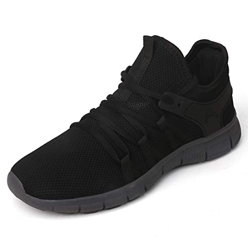 Image of INZCOU Running Shoes Lightweight Tennis Shoes Non Slip Gym Workout Shoes Breathable Mesh Walking Sneakers