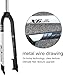 BOLANY Bike Rigid Suspension Forks 1-1/8