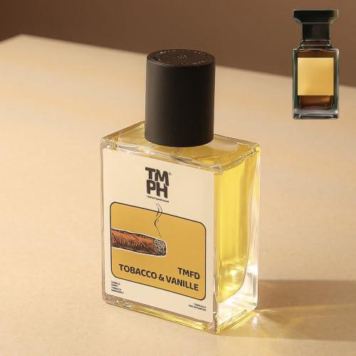 Image of TMPerfumehouse tmfd tobacco vanille EDP for Men & Women | Gourmand, Warmspicy & Long Lasting Perfume Spray | Vanilla, Sweet & Tobacco Fragrance | Luxury Gift for Him & Her | TMPH | 50ml