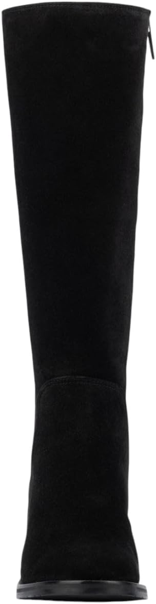 Aquatalia Women's Jasmina Boots, Suede upper, fabric lining, round toe, rubber outsole.