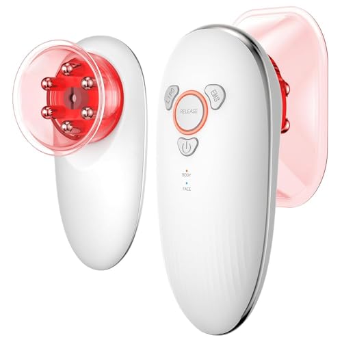 Rkdely Masajeador Anticelulítico Reductor, 3 en 1 Masajeador Anticelulítico Electrico Masaje Ventosas con Infrarrojos, Aparato Celulitis Gua sha para Pies para Cintura, Piernas, Glúteos y Brazos