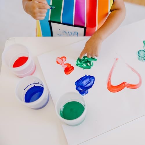 Melissa & Doug Finger Paint Paper Pad (2-Pack, 50-Sheets Each) - 12x18 Inch Art Paper for Kids Activities, Arts and Crafts, and Homeschool Essentials - FSC Certified - 5