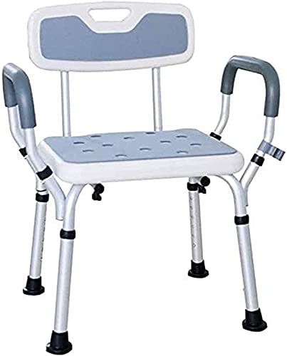 Chaise de douche ergonomique et tabouret de bain réglable pour seniors