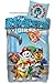 Produktbild SkyBrands Paw Patrol Jungen-Kinderbettwäsche-Set, 135 x 200 cm, Baumwolle, Ko-Tex Standard 100, deutsche Standardgröße