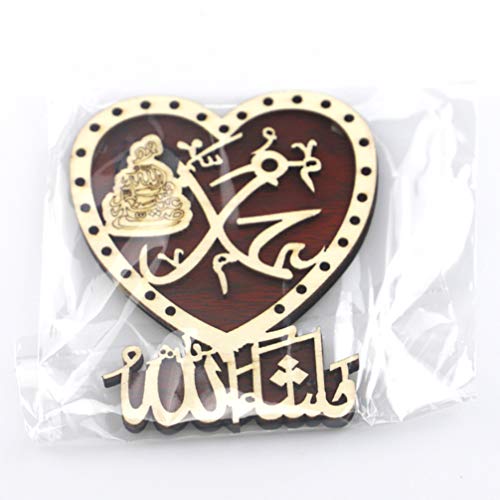 Adesivo de parede para decoração de geladeira com ímã de madeira para geladeira e ímãs de geladeira