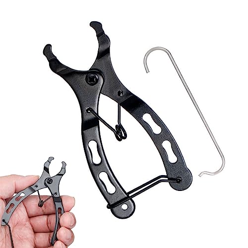 Half Forest Pince Chaîne Vélo Mini Pince Attache Rapide Chaine VTT Pince Demonte Chaine Velo Portable avec Crochet Chaîne, pour Vélo Route, Vélo Sport,...