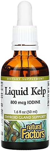 Natural Factors Liquid Kelp, 50ml, 1.6 Fluid Ounce